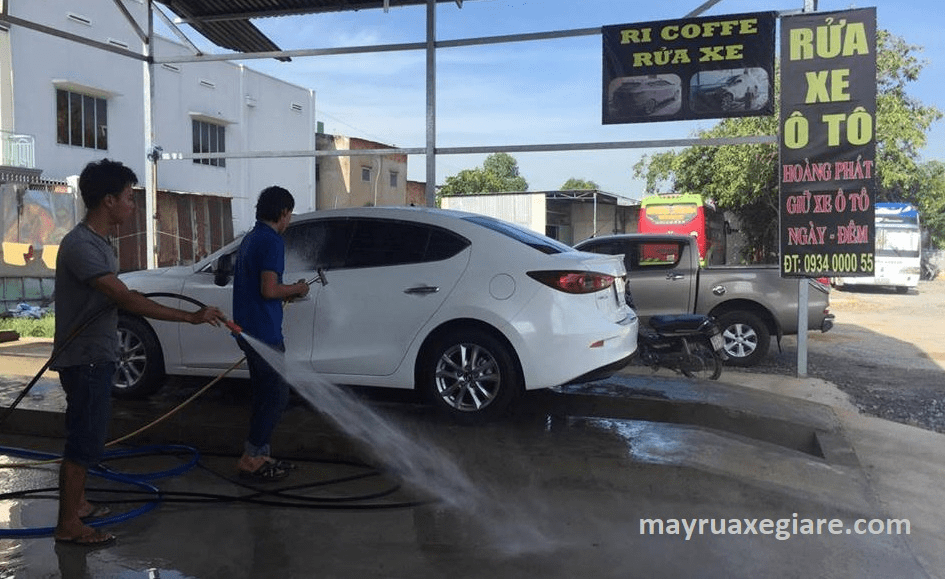 cách quản lý tiệm rửa xe ô tô
