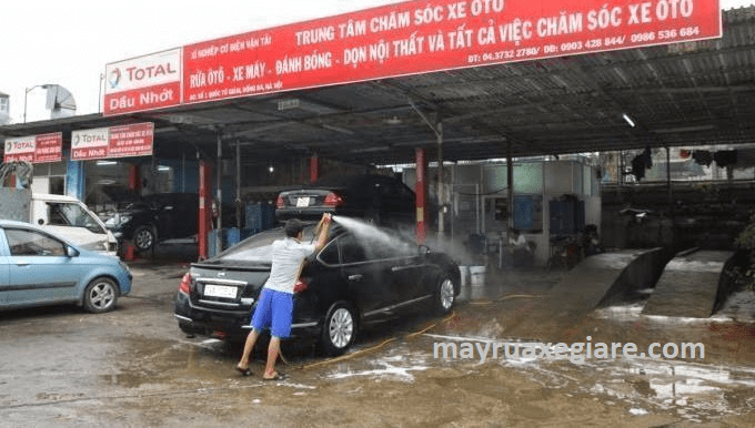thiêt bị rửa xe ô tô 
