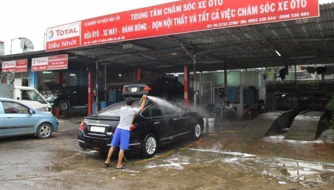 Máy rửa xe ô tô cao áp mới mua nhưng không lên áp